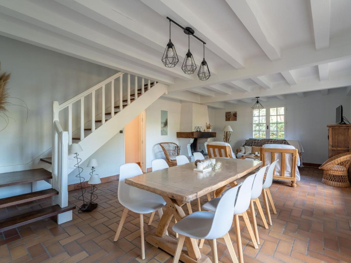 Grande Maison Landaise Avec Piscine Privee, Proche Plage, Pour 8 Personnes A Biscarrosse - Fr-1-319-398 Εξωτερικό φωτογραφία
